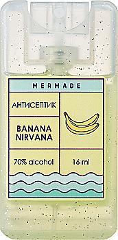 Антисептик-спрей для рук "Banana Nirvana" 16 мл, MRA0012S, Mermade Антисептик-спрей для рук "Banana Nirvana" 16 мл, MRA0012S, Mermade