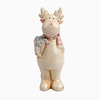 Декоративна статуетка "Олень" 5*4,4*13 см, EG23677WP-3 Декоративна статуетка "Олень" 5*4,4*13 см, EG23677WP-3