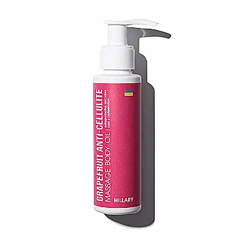 Антицелюлітна олія Грейпфрут Hillary Grapefruit Anti Cellulite, 100 мл, HI-04-156 Антицелюлітна олія Грейпфрут Hillary Grapefruit Anti Cellulite, 100 мл, HI-04-156