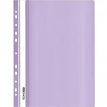 Швидкозшивач А4, перфорація, глянець, лавандова E31510-88 Швидкозшивач А4, перфорація, глянець, лавандова E31510-88