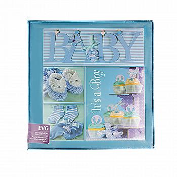 Фотоальбом EVG 20sheets Baby collage Blue w/box