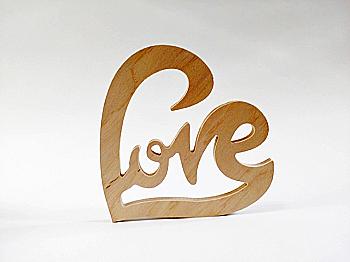 Заготівка Серце "Love", 1749 Заготівка Серце "Love", 1749