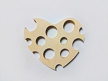 Заготівка дерев`яна "Серце", 0078 Заготівка дерев`яна "Серце", 0078