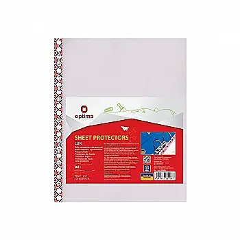 Файл А4+ глянцевый с цветным орнаментом (100 шт./уп.) О35106 Файл А4+ глянцевый с цветным орнаментом (100 шт./уп.) О35106