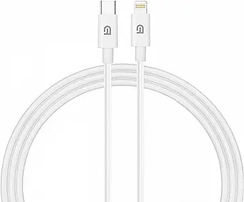 Кабель ArmorStandart AMQGJ2L Lightning to USB-C Cable 1.2m white, ARM64296 Кабель ArmorStandart AMQGJ2L Lightning to USB-C Cable 1.2m white, ARM64296