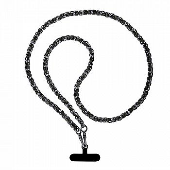 Ремінець для смартфона ArmorStandart Chain link Aged Ruthenium with Black Leather, ARM77035 Ремінець для смартфона ArmorStandart Chain link Aged Ruthenium with Black Leather, ARM77035