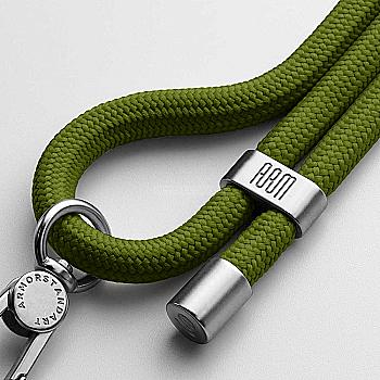 Ремінець для смартфона ArmorStandart Rope Titanium Moss with Clear holder, ARM76100 Ремінець для смартфона ArmorStandart Rope Titanium Moss with Clear holder, ARM76100