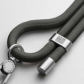 Ремінець для смартфона ArmorStandart Rope Titanium Grey with Clear holder, ARM76099 Ремінець для смартфона ArmorStandart Rope Titanium Grey with Clear holder, ARM76099