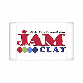 Пластика "Jam Clay", Зефір (білий) 20г (340101) Пластика "Jam Clay", Зефір (білий) 20г (340101)