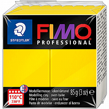 Пластика Professional, жовта 85гр. Fimo Пластика Professional, жовта 85гр. Fimo