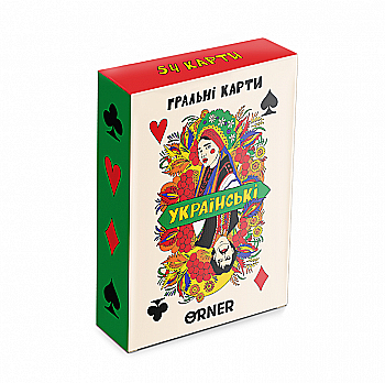 Игральные карты "Украинские", orner-2117 Игральные карты "Украинские", orner-2117