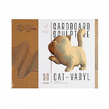 Картонна скульптура "Кіт Василь" Ecoforma, KSM12 Картонна скульптура "Кіт Василь" Ecoforma, KSM12