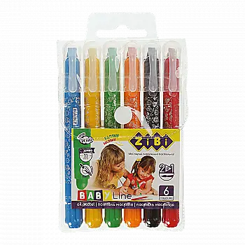 Пастель маслянная 6 цв. шёлковая, ZB.2495 Пастель маслянная 6 цв. шёлковая, ZB.2495