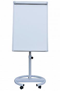 Фліпчарт магніт. для письма маркером, 70*100 cм, мобільний, ал. рамка, BM.0010 Фліпчарт магніт. для письма маркером, 70*100 cм, мобільний, ал. рамка, BM.0010