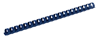 Пружина пластиковая d 12 мм ТМ "Buromax" синяя 25 шт BM.0523-02 Пружина пластиковая d 12 мм ТМ "Buromax" синяя 25 шт BM.0523-02