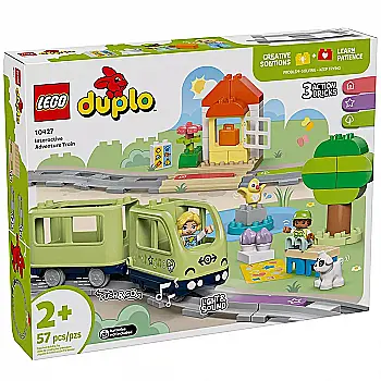 Конструктор Lego Duplo "Інтерактивний пригодницький потяг", 10427 Конструктор Lego Duplo "Інтерактивний пригодницький потяг", 10427