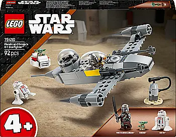 Конструктор Lego Star Wars "Звездный истребитель N-1 Мандо и Грогу, 75410 Конструктор Lego Star Wars "Звездный истребитель N-1 Мандо и Грогу, 75410