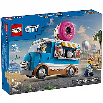 Конструктор Lego City "Вантажівка з пончиками", 60452 Конструктор Lego City "Вантажівка з пончиками", 60452