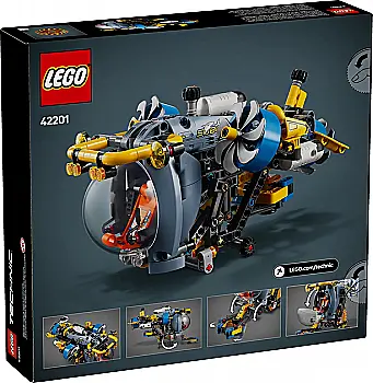 Конструктор Lego Technic "Глибоководний дослідницький підводний човен", 42201 Конструктор Lego Technic "Глибоководний дослідницький підводний човен", 42201