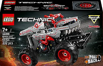 Конструктор Lego Technic "Monster Jam ThunderROARus с инерционным двигателем", 42200 Конструктор Lego Technic "Monster Jam ThunderROARus с инерционным двигателем", 42200