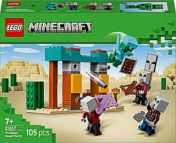 Конструктор Lego Minecraft "Пустынный патруль разбойника", 21267 Конструктор Lego Minecraft "Пустынный патруль разбойника", 21267