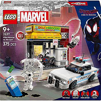 Конструктор Lego Marvel "Вселенная-паук: Майлз Моралес против Пятна", 76311 Конструктор Lego Marvel "Вселенная-паук: Майлз Моралес против Пятна", 76311