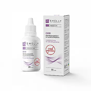 Олія при пошкодженні нігтьової пластини Стоп Оніхоліхис Shelly 30 мл, 764738 Олія при пошкодженні нігтьової пластини Стоп Оніхоліхис Shelly 30 мл, 764738
