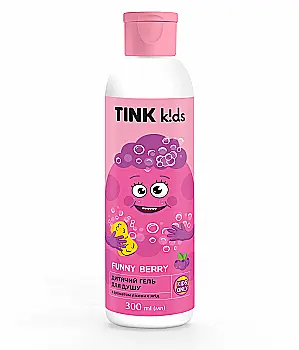 Дитячий гель для душу Funny Berry Tink kids 300 мл, 289683 Дитячий гель для душу Funny Berry Tink kids 300 мл, 289683