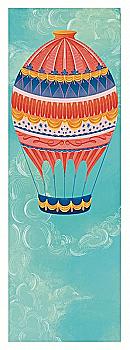 Закладка для книги «Рожева повітряна куля» Закладка для книги «Рожева повітряна куля»