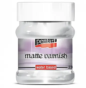 Лак финишный на водной основе, матовый, 230 мл, Pentart Лак финишный на водной основе, матовый, 230 мл, Pentart