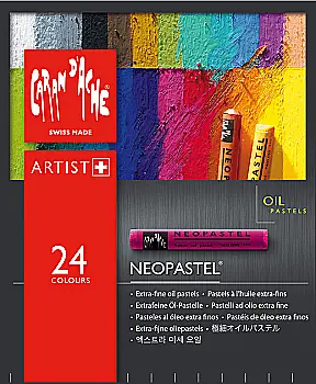 Пастель масляна водостійка 24 кол. Caran d`Ache Neocolor I карт. бокс, 7400.324 Пастель масляна водостійка 24 кол. Caran d`Ache Neocolor I карт. бокс, 7400.324