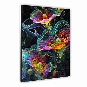 Картина за номерами з алмазною мозаїкою SANTI "Космічна квітка", 40*50 см, 954981 Картина за номерами з алмазною мозаїкою SANTI "Космічна квітка", 40*50 см, 954981