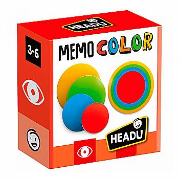 Игра развивающая "Мемо цвета", Headu, MU51289
