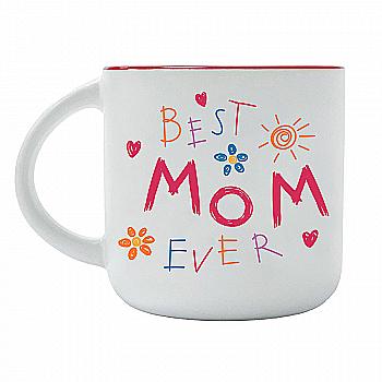 Чашка "Best mom ever" 350 мл, PDP3471 Чашка "Best mom ever" 350 мл, PDP3471