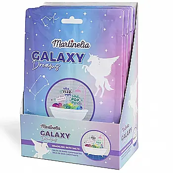 Соль для ванны трескотливая "Galaxy Dreams" Martinelia, 30 гр., 90041 Соль для ванны трескотливая "Galaxy Dreams" Martinelia, 30 гр., 90041