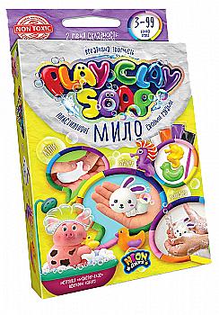 Набір креативної творчості "Пластилінове Мило. Play Clay Soap" укр. (32), PCS-02-01U,02U,03U,04U Набір креативної творчості "Пластилінове Мило. Play Clay Soap" укр. (32), PCS-02-01U,02U,03U,04U