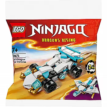 Конструктор Lego Ninjago "Суперсильні транспортні засоби дракона Зейна", 30674 Конструктор Lego Ninjago "Суперсильні транспортні засоби дракона Зейна", 30674