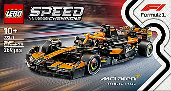 Конструктор Lego Speed Champions "Гоночный автомобиль McLaren F1® Team MCL38", 77251 Конструктор Lego Speed Champions "Гоночный автомобиль McLaren F1® Team MCL38", 77251