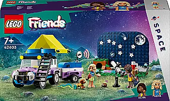 Конструктор Lego Friends "Кемпинговый автомобиль для наблюдения за звездами", 42603 Конструктор Lego Friends "Кемпинговый автомобиль для наблюдения за звездами", 42603