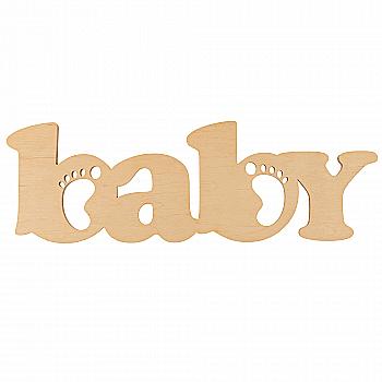 Заготівка дерев`яна Baby з ніжками, С3 Заготівка дерев`яна Baby з ніжками, С3