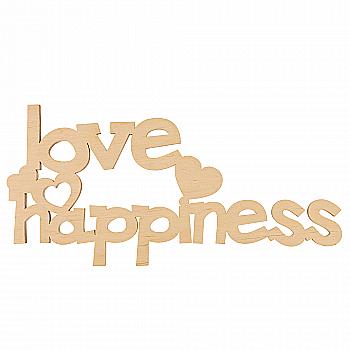 Заготівка дерев`яна love V happiness, С208 Заготівка дерев`яна love V happiness, С208