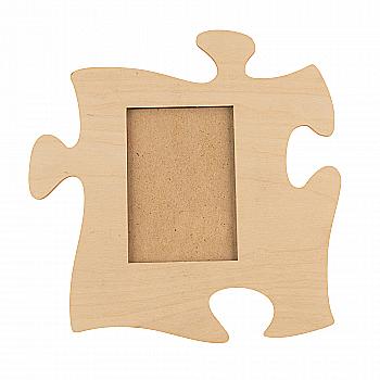 Заготівка дерев`яна Фоторамка "Пазл", Ф26 Заготівка дерев`яна Фоторамка "Пазл", Ф26