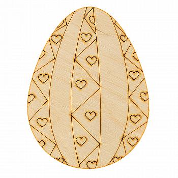 Заготівка дерев`яна "Дитяча серія, яйце 3", P053 Заготівка дерев`яна "Дитяча серія, яйце 3", P053