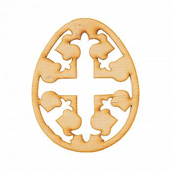 Заготівка дерев`яна Великдень 4 мм/90*60 мм, П 001 Заготівка дерев`яна Великдень 4 мм/90*60 мм, П 001