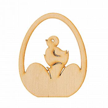 Заготівка дерев`яна Великдень 4 мм/90*60 мм, П 014 Заготівка дерев`яна Великдень 4 мм/90*60 мм, П 014