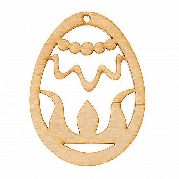 Заготівка дерев`яна Великдень 4 мм/90*60 мм, П 019 Заготівка дерев`яна Великдень 4 мм/90*60 мм, П 019