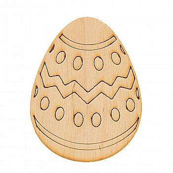 Заготівка дерев`яна Великдень 4 мм/90*60 мм, П 029 Заготівка дерев`яна Великдень 4 мм/90*60 мм, П 029