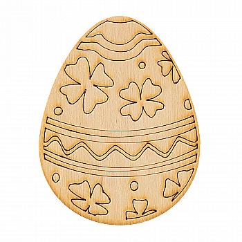 Заготовка деревянная Пасха 4 мм/90*60 мм, П 033 Заготовка деревянная Пасха 4 мм/90*60 мм, П 033