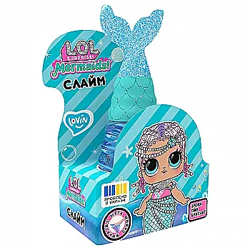 Игрушка-антистресс "Русалка Голубая" 250 мл, L.O.L. Surprise! & Lovin, LOL80196 Игрушка-антистресс "Русалка Голубая" 250 мл, L.O.L. Surprise! & Lovin, LOL80196