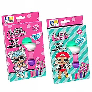 Набір для ліплення з тістом, 6 кольорів класік, L.O.L. Surprise! & Lovin, LOL41245 Набір для ліплення з тістом, 6 кольорів класік, L.O.L. Surprise! & Lovin, LOL41245